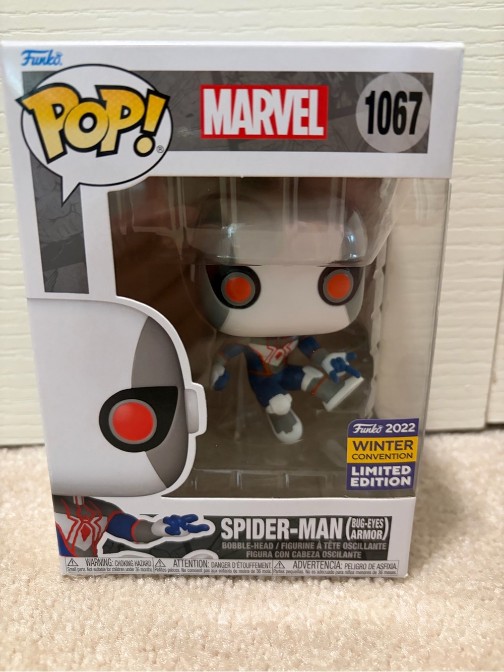 Spider-Man Bug Eyes Armor Funko #1067